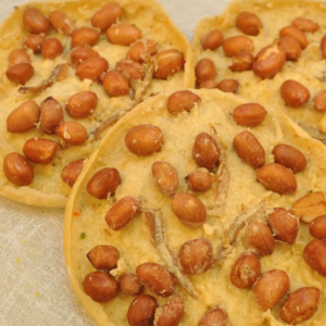 Baked Crispy Anchovies Peanut Tempeyek