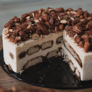 Salted Caramelized Nut Tiramisu (Rum)